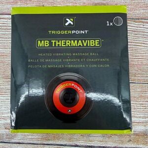 TriggerPoint MB Thermavibe Heated Vibrating Massage Ball Black Red 1271